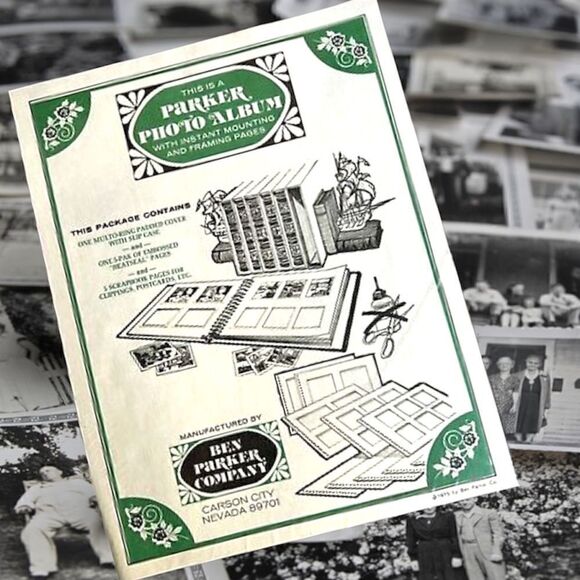 Vintage Ben Parker HeatSeal Photo Album 35H Refill Pages (10 Sheets) Lot - Picture 4 of 14
